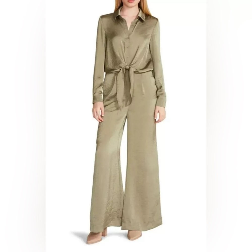 Brand New Steve Madden Tie Front Jumpsuit